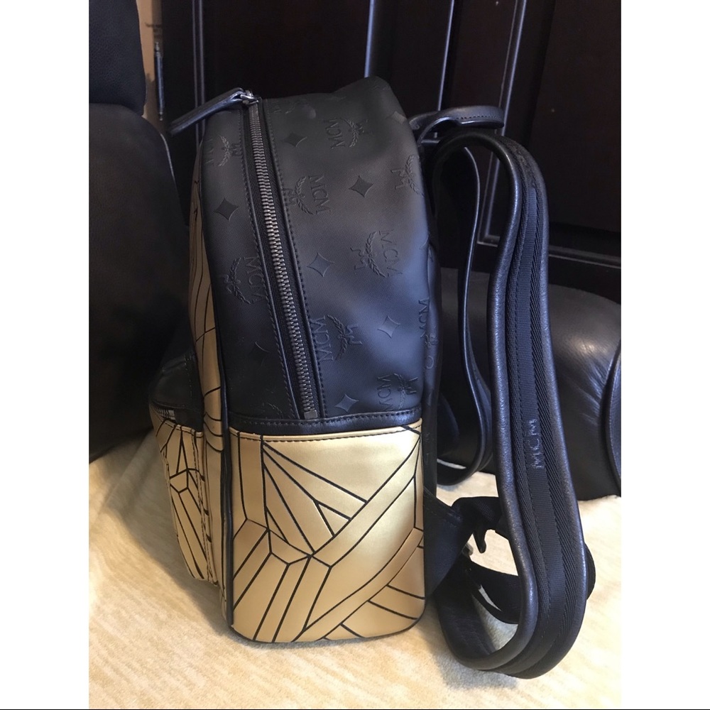 Mcm Metallic Bionic Series Backpack - image 5